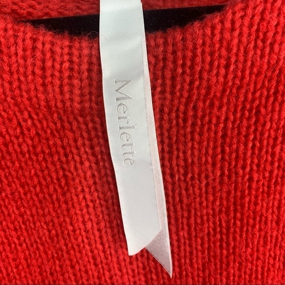 Merlette Somerset Puff Sleeve Sweater Size Small - Picture 11 of 15